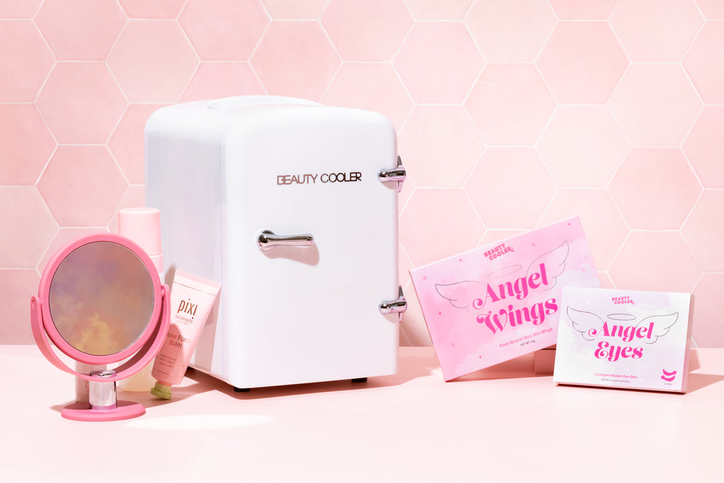 Fully Stocked Icy White Beauty Cooler Bundle