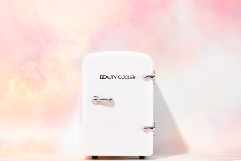 Icy White Beauty Cooler Skincare Fridge